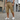 Herre cargo shorts med sidelommer til sommer