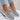 Slip-on strik sneakers tekstil åndbare fritidssko forår