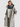 Long raincoat with hood and loose fit