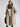 Long raincoat with hood and loose fit