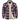 Men’s Checked Shirt Jacket with Warm Lining
