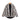 Women's Quilted Jacket with Geometric Pattern and Loose Fit
