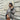 Women's Quilted Jacket with Geometric Pattern and Loose Fit