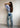 Jeans i bomuld med ripped detaljer til damer sommer